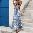 New Sleeveless Halter Dress