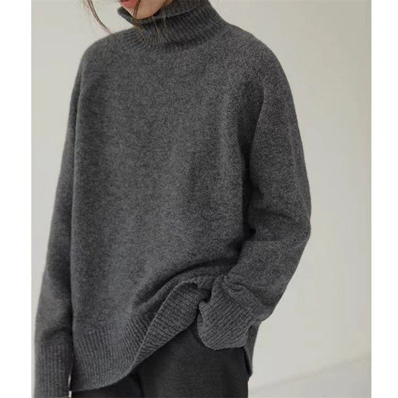 New AutumnWinter French-Style Retro Relaxed Sweater