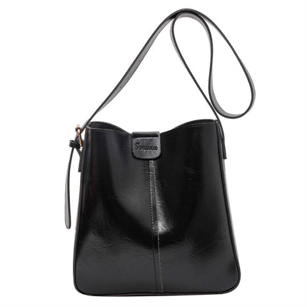 Large-capacity Bucket Cross-body Bag