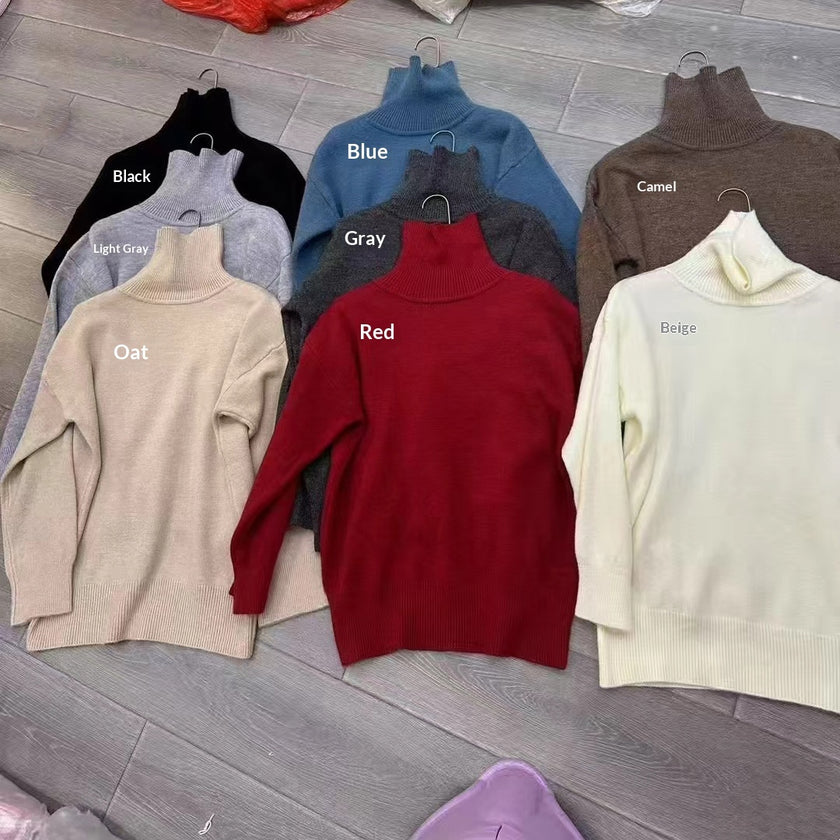 New AutumnWinter French-Style Retro Relaxed Sweater