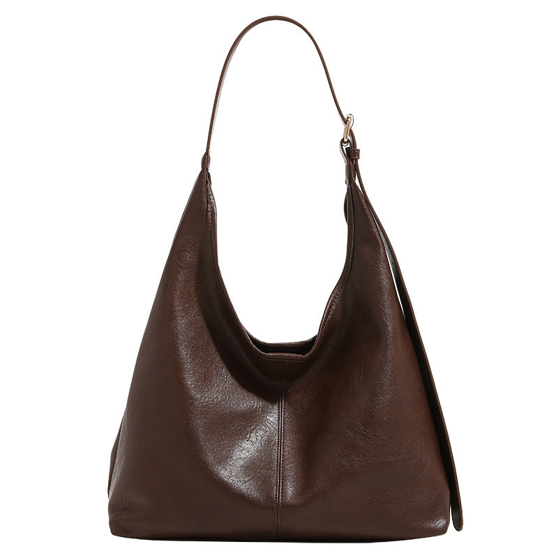 Womens Simple Casual Underarm Shoulder Bag