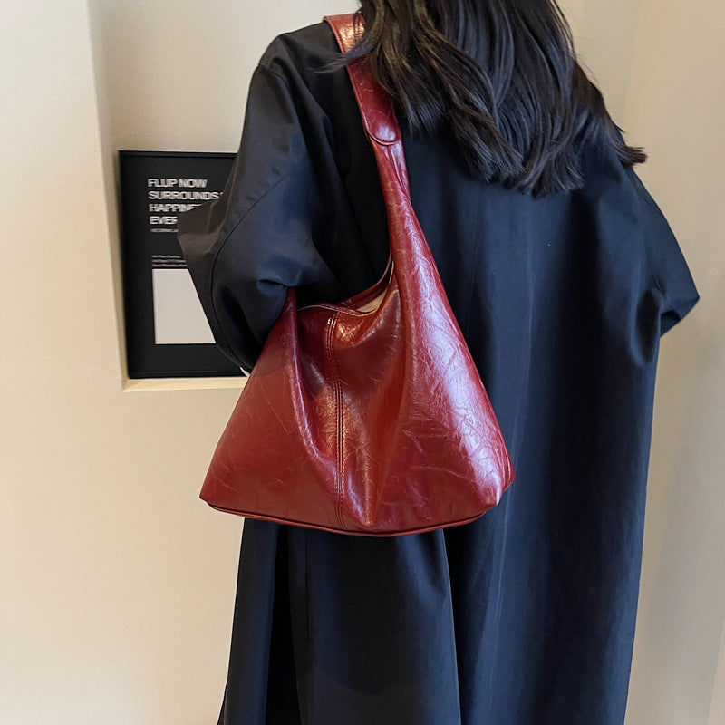 2pcs Composite Shoulder Bag with Clutch Bag