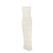 High-elastic Sequin-trimmed Strap Dress