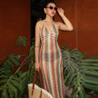 Striped Sexy & Stylish Camisole Dress For Women